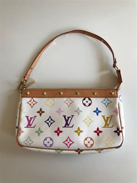 louis vuitton cream pochette|authentic louis vuitton pochette.